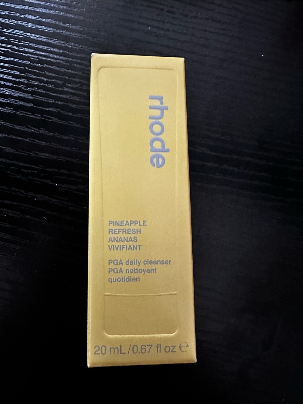 RHODE Pineapple Refresh Daily Cleanser - 20 mL Travel Size